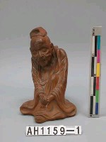 陶塑  老人踞坐像藏品圖，第2張